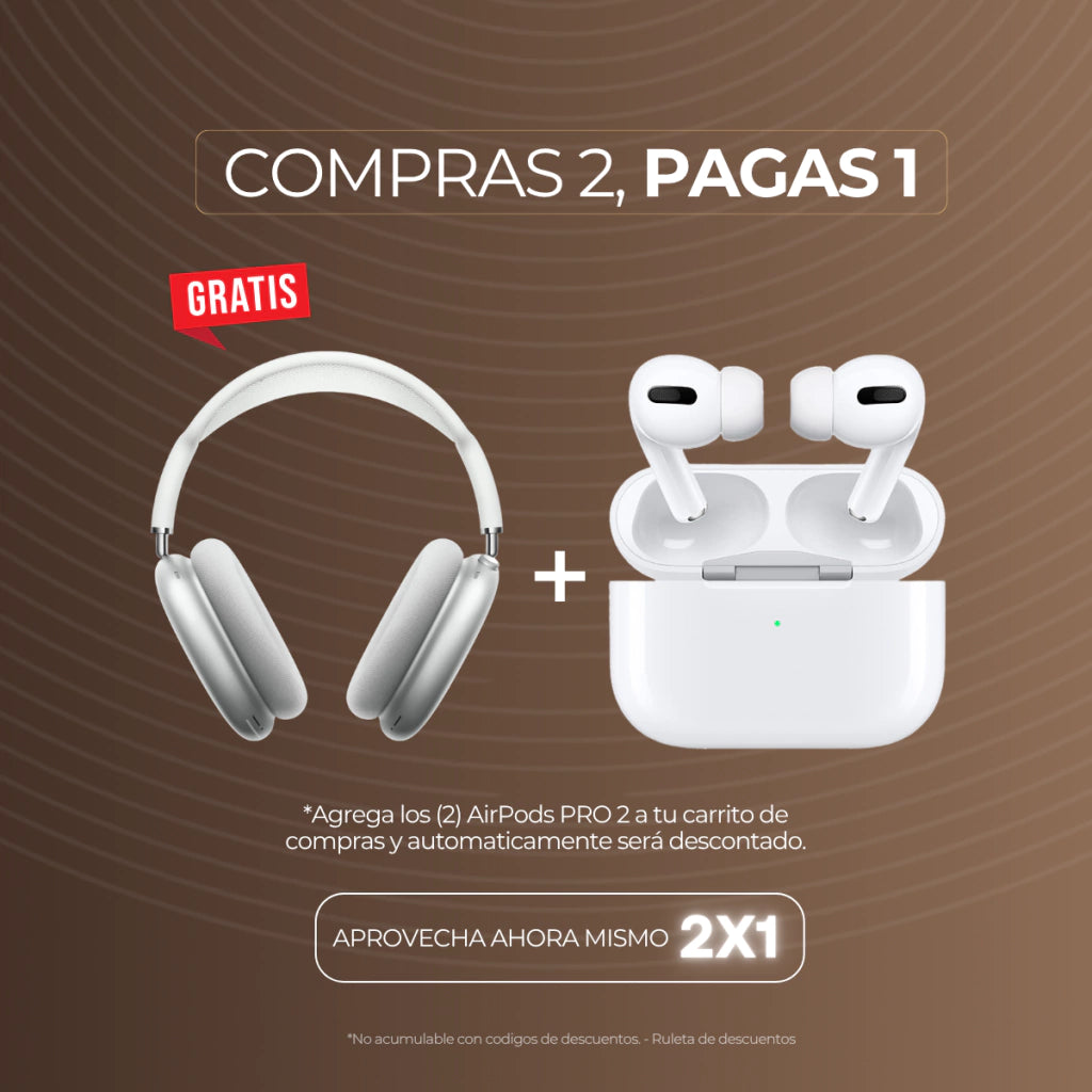 Air Auriculares - Compras 2, Pagas 1 (Black Friday)