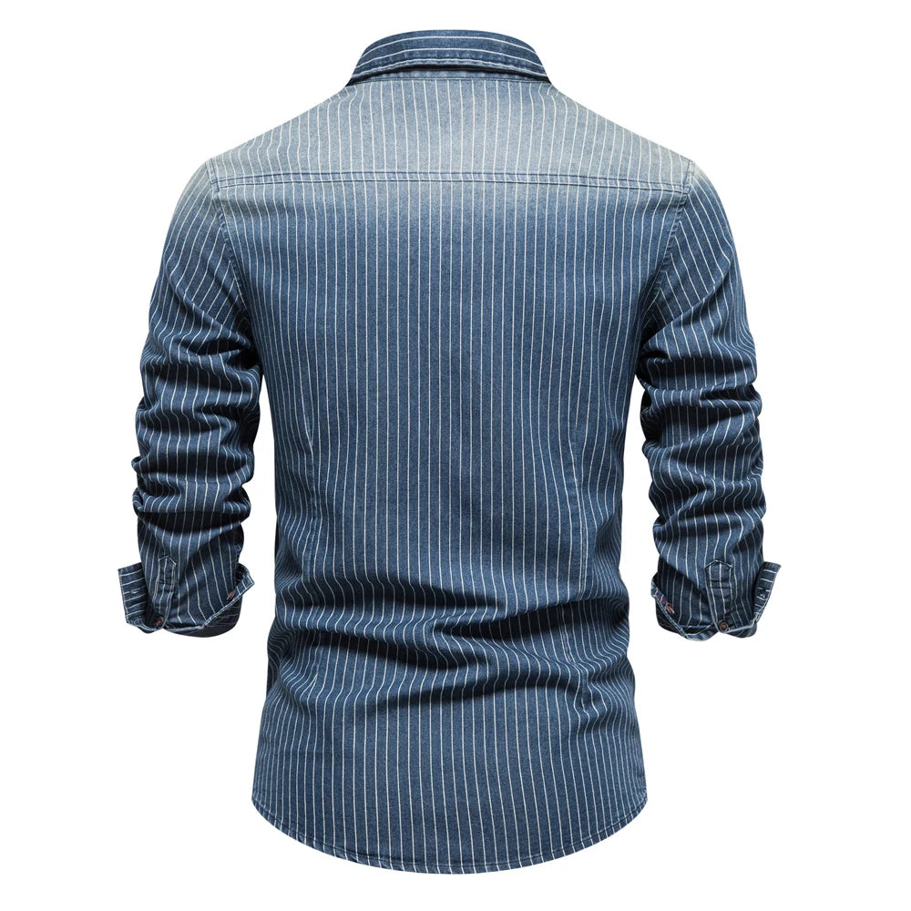 Camisa Denim Urban Style – Tu Mejor Aliada