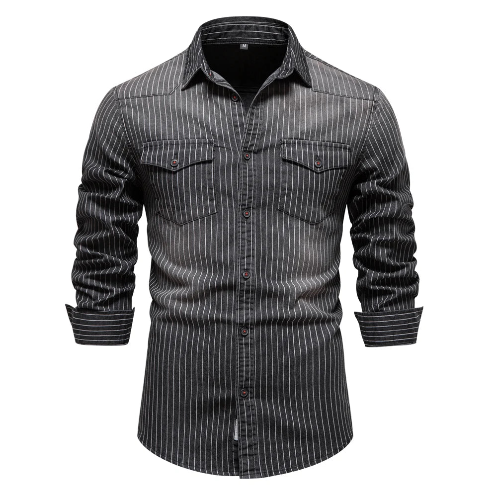 Camisa Denim Urban Style – Tu Mejor Aliada