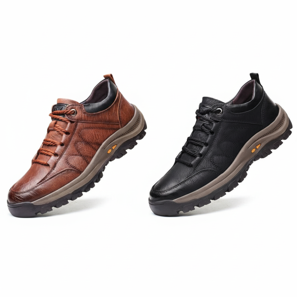 Zapato Antideslizante De Cuero - Compra 1 y Llévate 2