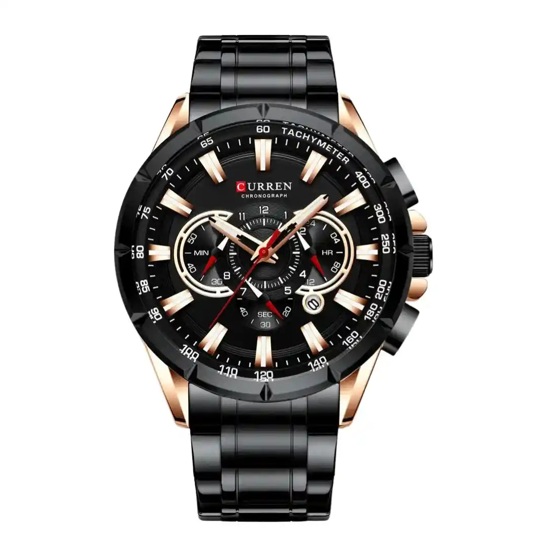 Reloj Elegancia Acero Inoxidable – Precisión y Estilo