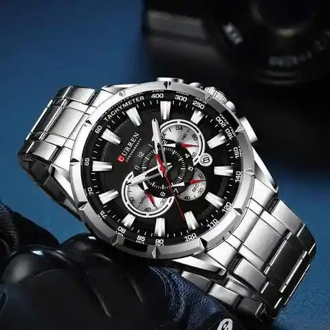 Reloj Elegancia Acero Inoxidable – Precisión y Estilo