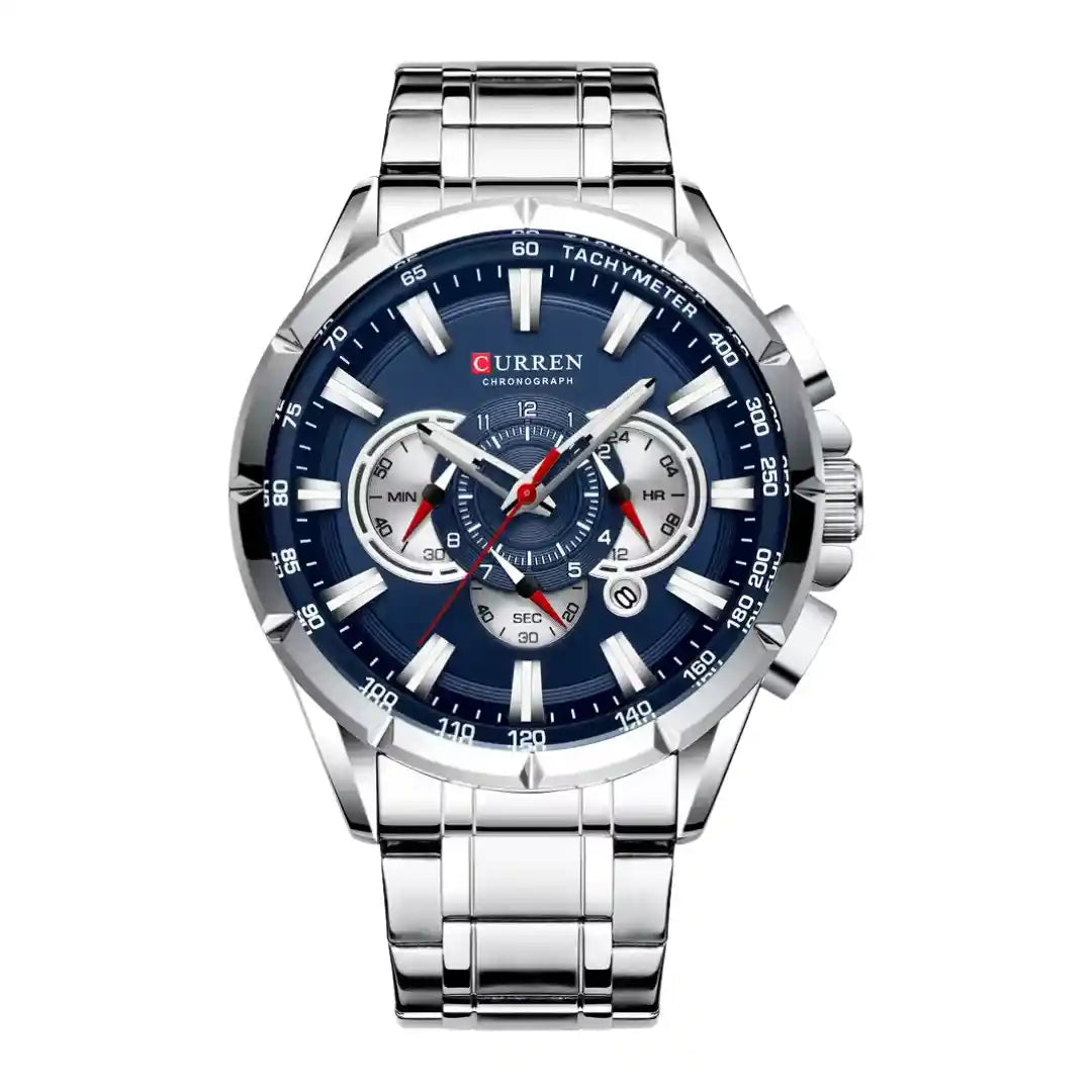 Reloj Elegancia Acero Inoxidable – Precisión y Estilo