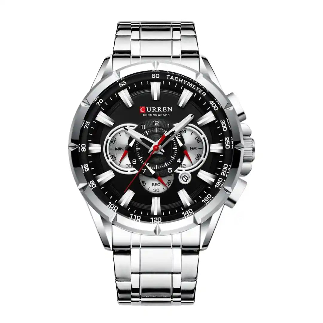 Reloj Elegancia Acero Inoxidable – Precisión y Estilo
