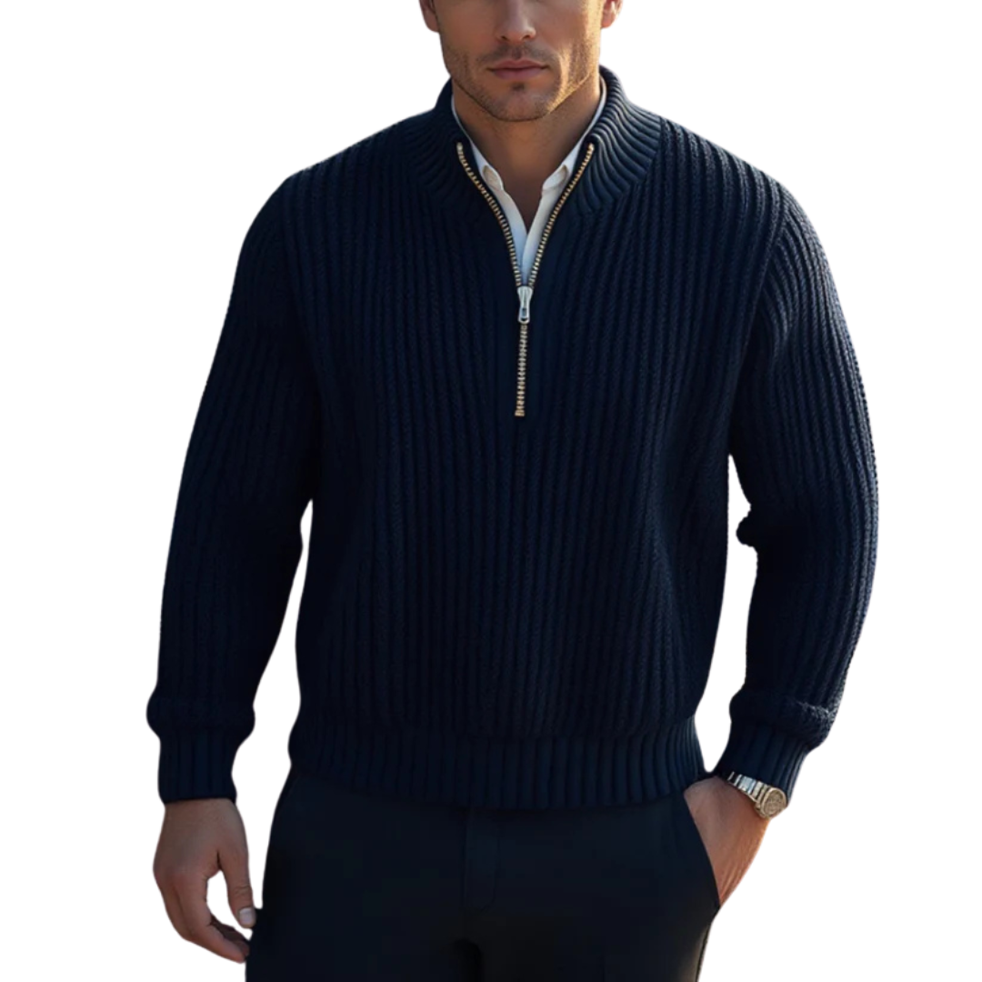 Suéter Elegancia Shaker – El perfecto equilibrio entre estilo y confort
