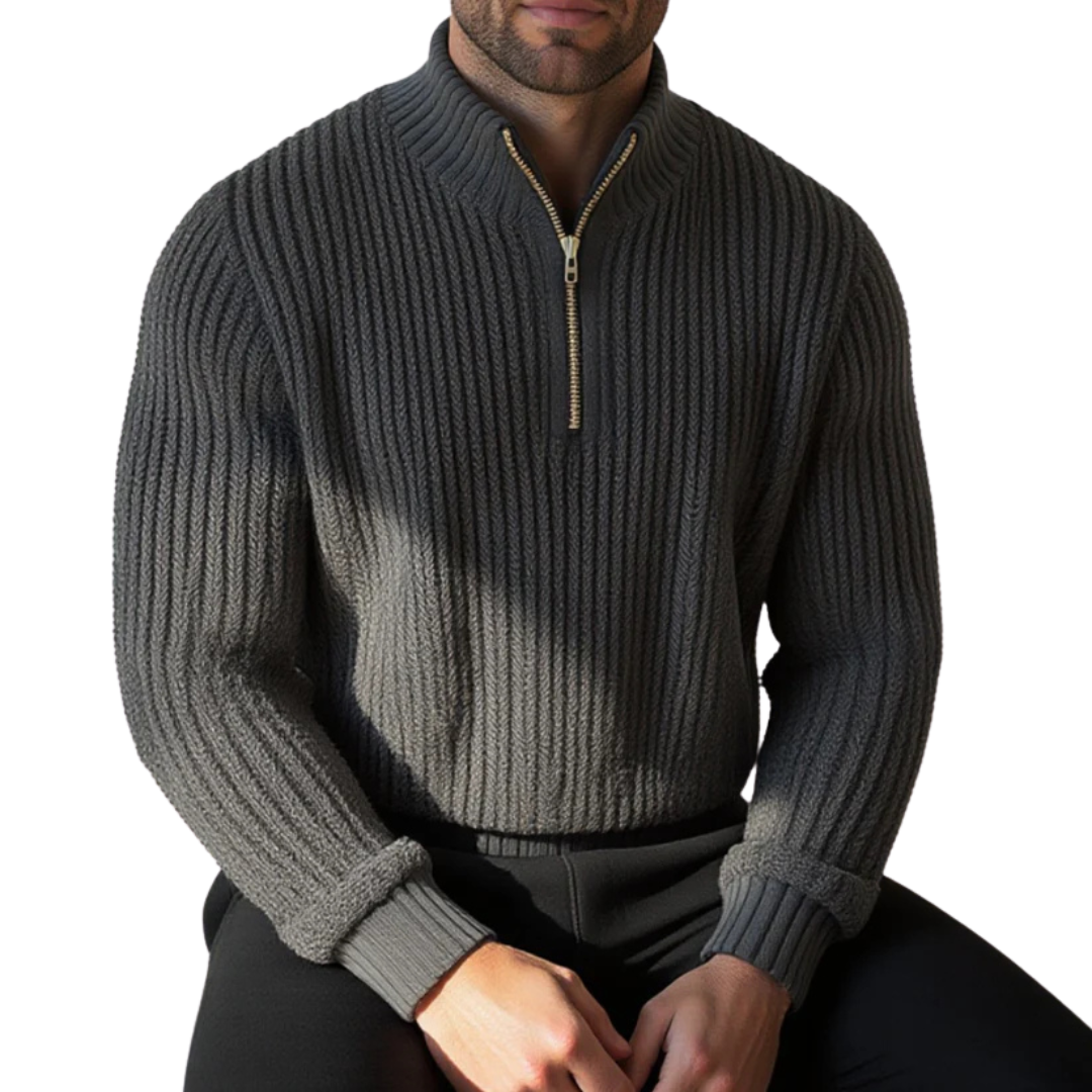 Suéter Elegancia Shaker – El perfecto equilibrio entre estilo y confort