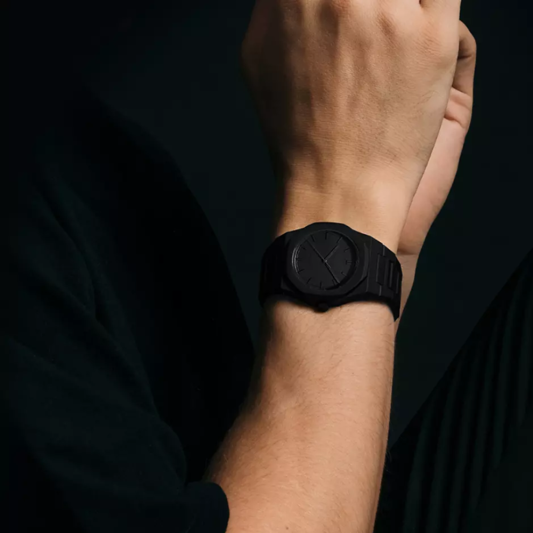 Reloj Elegancia Phantom Negro – Estilo y Precisión
