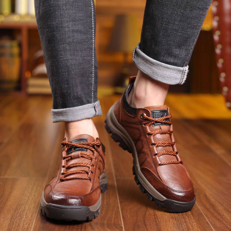 Zapato Antideslizante De Cuero - Compra 1 y Llévate 2