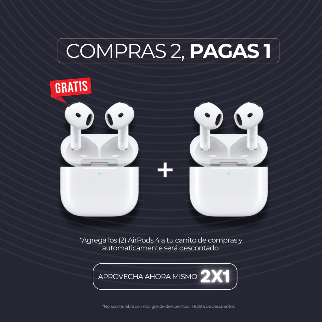 Air Auriculares - Compras 2, Pagas 1 (Black Friday)