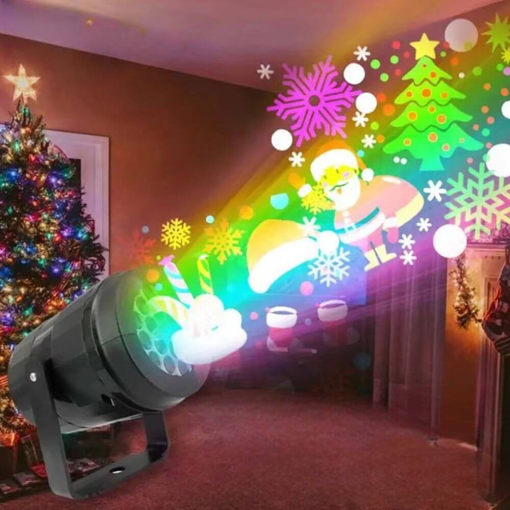 Proyector Navideño Mágico: ¡Transforma tu Hogar con una Iluminación Encantadora!