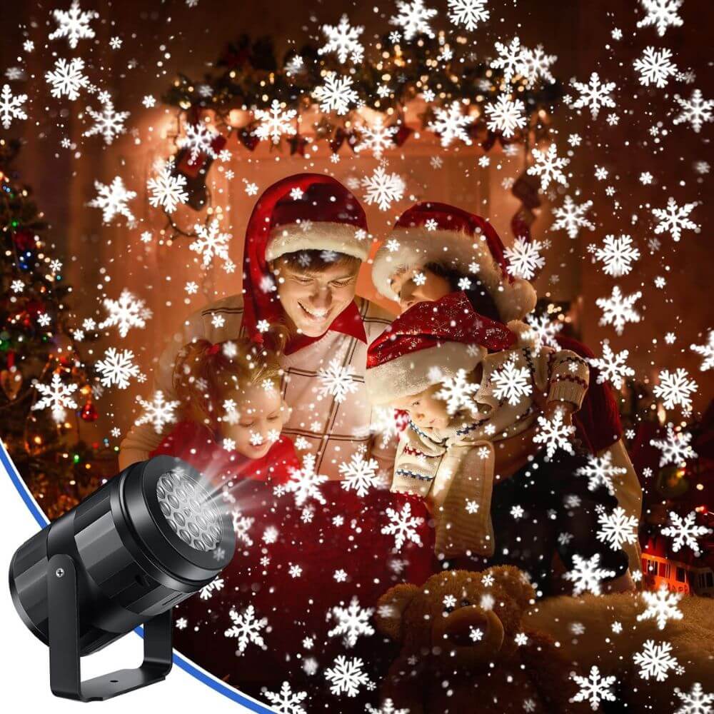 Proyector Navideño Mágico: ¡Transforma tu Hogar con una Iluminación Encantadora!