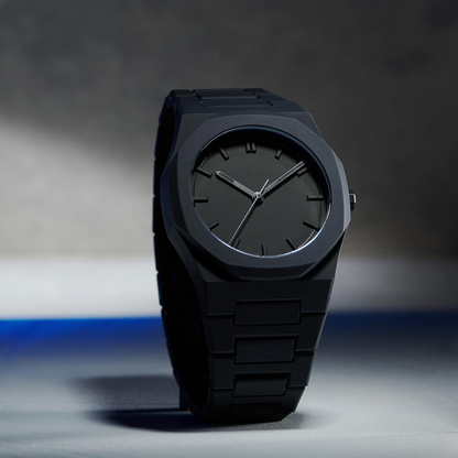 Reloj Elegancia Phantom Negro – Estilo y Precisión