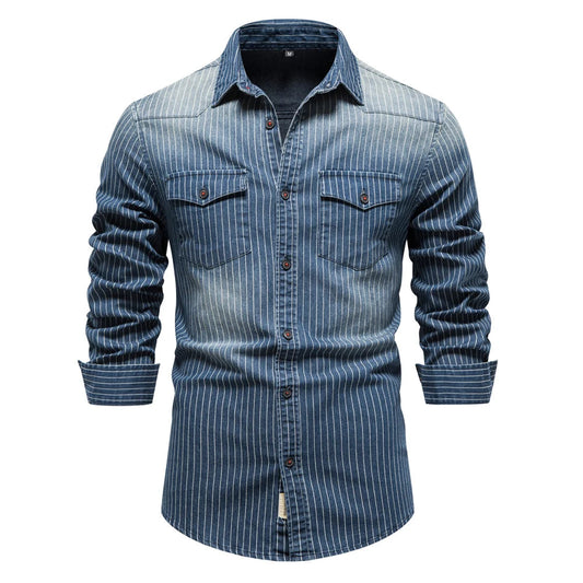 Camisa Denim Urban Style – Tu Mejor Aliada