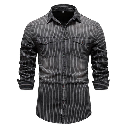 Camisa Denim Urban Style – Tu Mejor Aliada