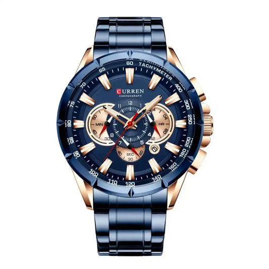 Reloj Elegancia Acero Inoxidable – Precisión y Estilo