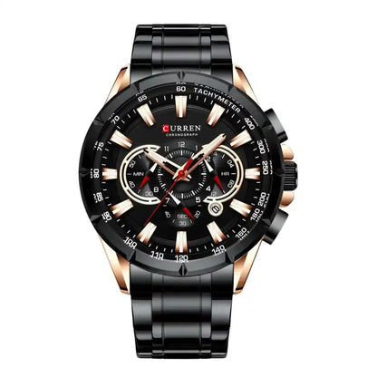 Reloj Elegancia Acero Inoxidable – Precisión y Estilo