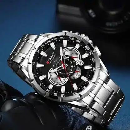 Reloj Elegancia Acero Inoxidable – Precisión y Estilo