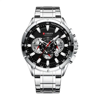 Reloj Elegancia Acero Inoxidable – Precisión y Estilo