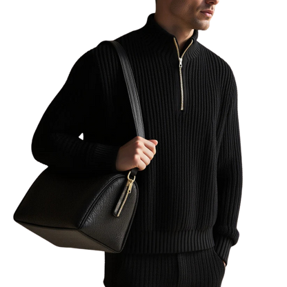 Suéter Elegancia Shaker – El perfecto equilibrio entre estilo y confort